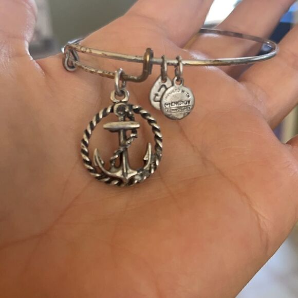Alex and Ani - Anchor Bracelet - Silver - Picture 2 of 3